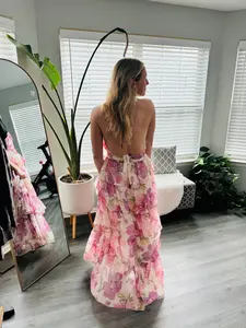 The Hibiscus Halo Dress