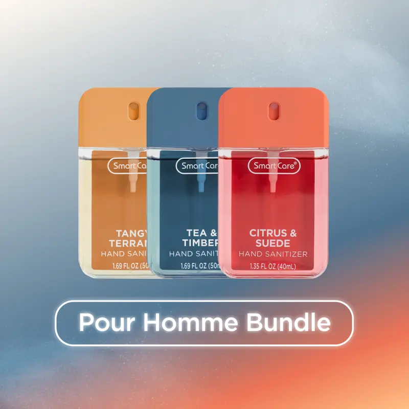 Smart Care Pour Homme Hand Sanitizer Bundle