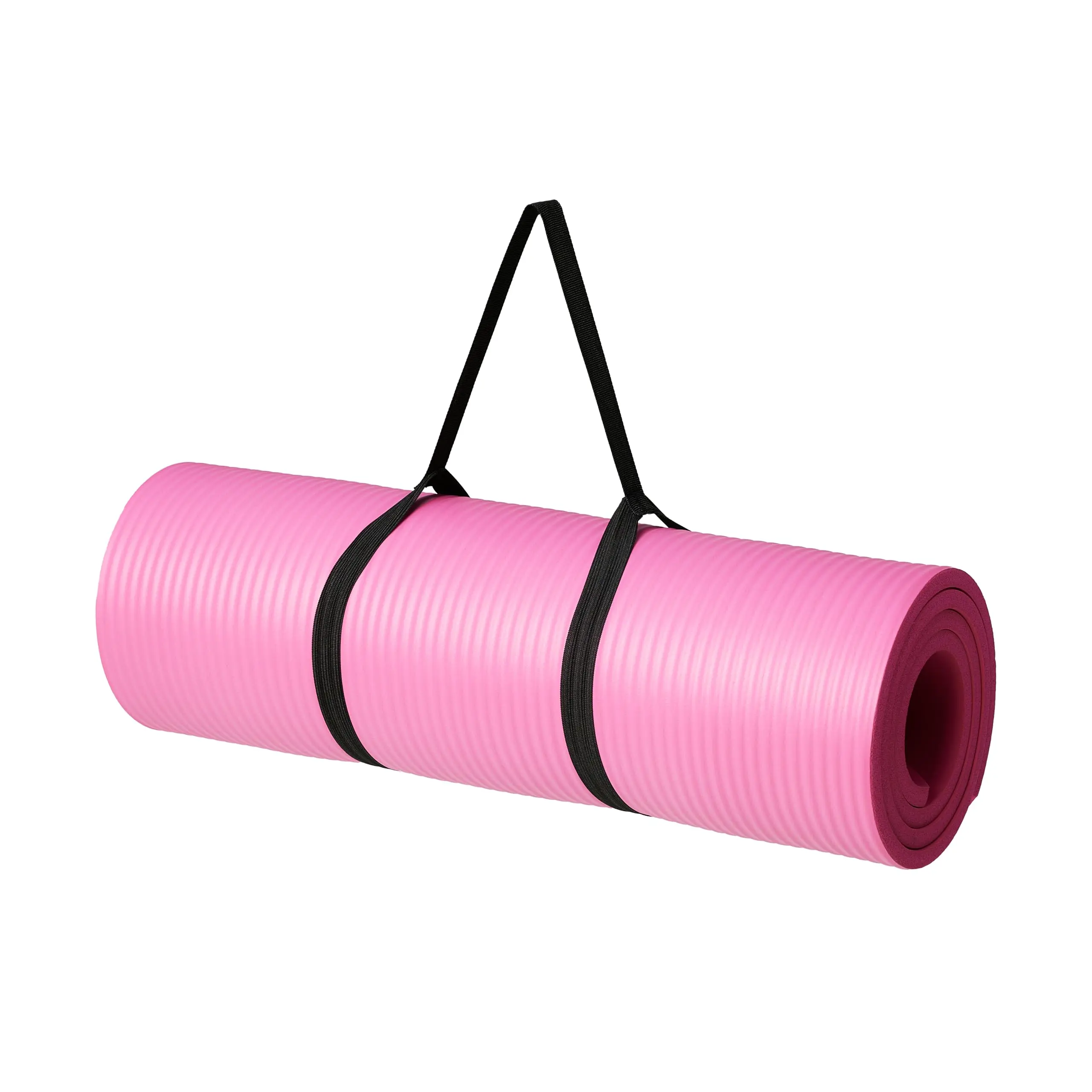 Closed Cell Foam Yoga Mat - 68 inches x 24 inches, 4-mm Thick, Anti-Slip, Light Texture, Easy to Maintain, Ideal for Fitness & Stretching, Suitable for Yoga Studios, Workout Mat, Training Mats