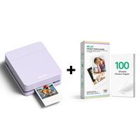 PP01 Purple+100 Sticky Photo Sheets