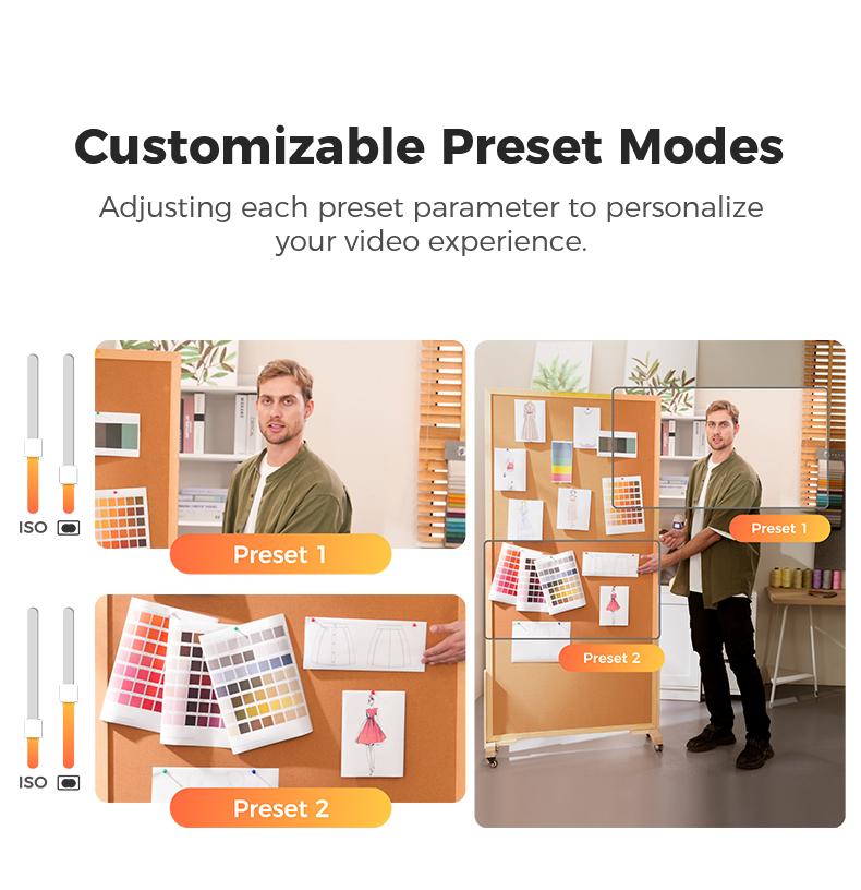 OBSBOT Tiny 2 Lite - Webcam 4K VoiceControl PTZ, Al Tracking Multi-mode & AutoFocus, Web Camera with 1/2" Sensor, GestureControl, 60 FPS, HDR Light Correction, Webcamfor PC, Streaming, Conference wyzewirelesscamera videogames