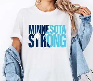 Minnesota Strong T Shirt, I Stand With Minnesota Activism T-Shirt | Fight ICE Minnesota Loon