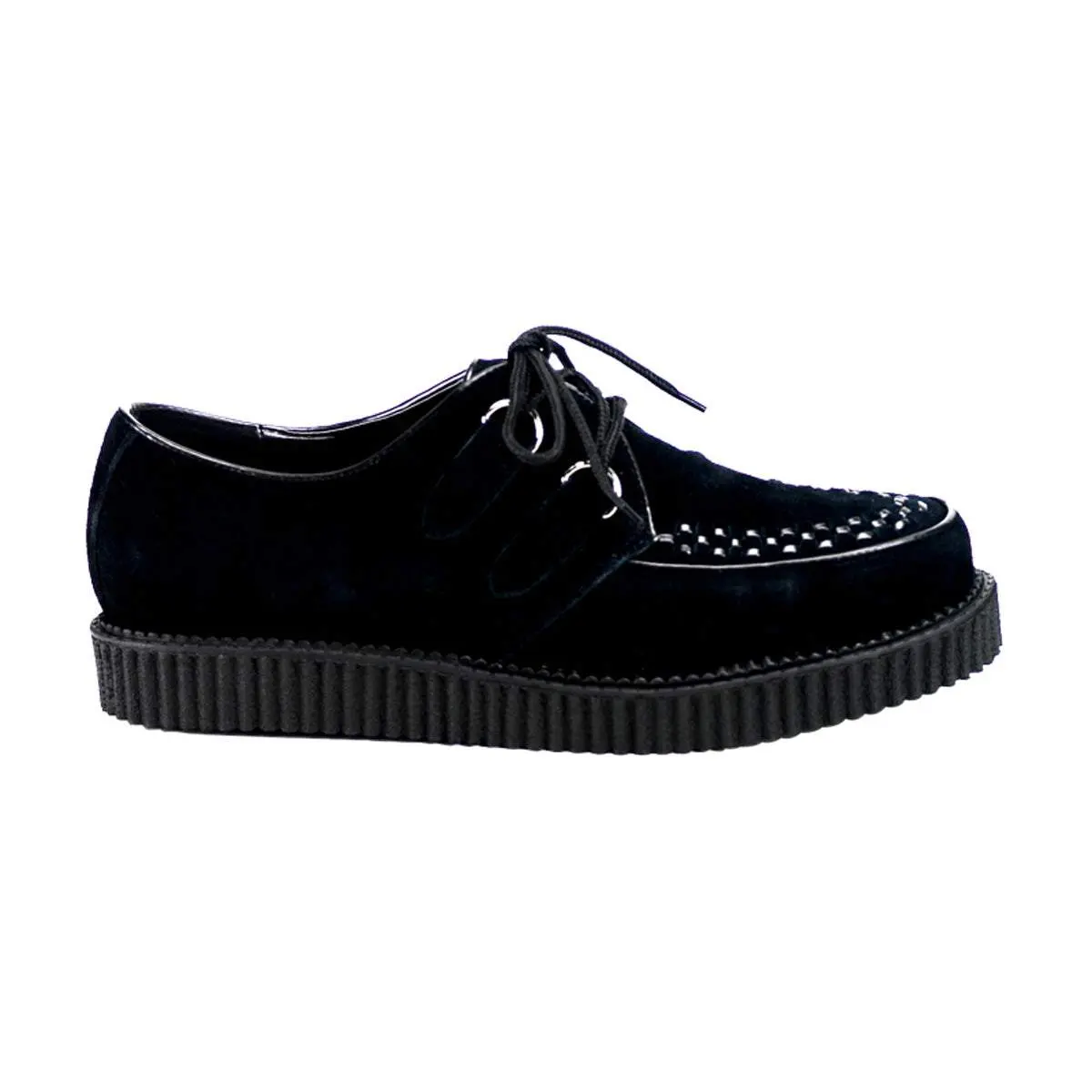 Demonia Men's Creeper-602S Black Suede Creepers