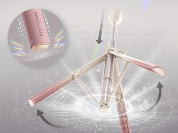 KraftGeek JustTap Ombré Peach Magnetic 66" Selfie Stick Tripod for iPhone 17 & Pixel 10, Automatic Tap-to-open Phone Tripod, Compatible with MagSafe, Fits iPhone 12-17 Series, MagSafe Case & Other Phones with Metal Ring KraftGeek JustTap Ombré Peach Magnetic 66" Selfie Stick Tripod for iPhone 17 & Pixel 10, Automatic Tap-to-open Phone Tripod, Compatible with MagSafe, Fits iPhone 12-17 Series, MagSafe Case & Other Phones with Metal Ring