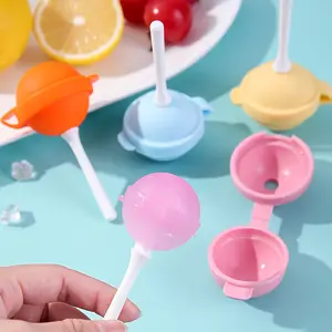 Homemade Lollipo Popsicle Molds,Silicone Ice Cream Maker,Colorful DIY Ice Pop Molds,Reusable Storage Container for Homemade Flavored Ice Pops & Frozen Snacks