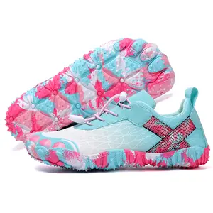 Lxso Barefoot Walking Shoes Women Men Color block Camo Comfortable Water Shoes Beach Outdoor Running Sneakers Casual Trainer Ideal Thanksgiving Christmas Gift Closed