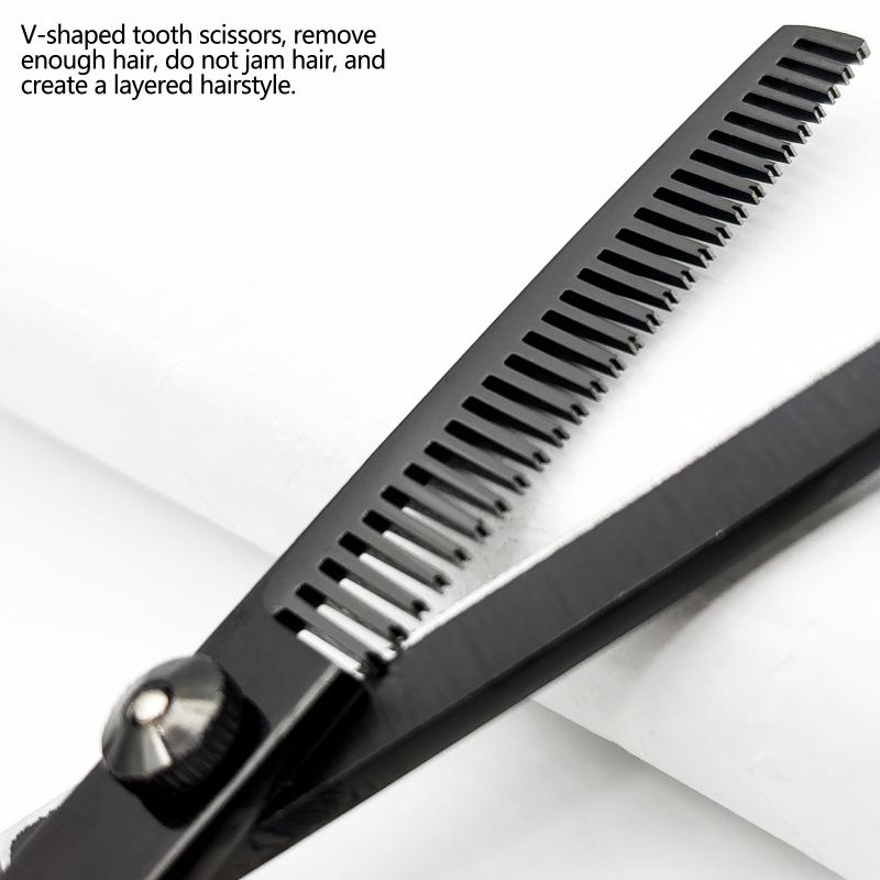 Hairdressing Scissors Kit, 6.7 inches Proefessional Haircutting Shears with Accessories for Salon Barber and Home Use