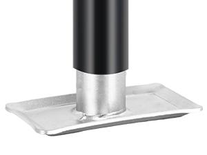 Nilight Trailer Jack 2000LBS Heavy Duty Swivel Bolt-On Trailer Jack 10 Inch Vertical Travel Alloy Steel Utility Trailers Tongue Jack Stand for RV Boat Horse Trailers Camper Utility Yacht Matt Black