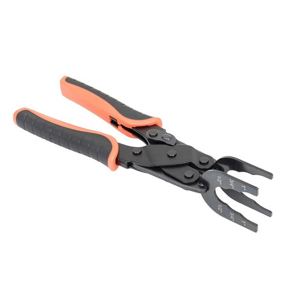 Tools for Disassembling Quick Couplings for 4-Point 6-Point and 1-Inch Water Pipes Push-In Copper Fittings Metal Pipe Disconnecting Pliers with Ergonomic Grip