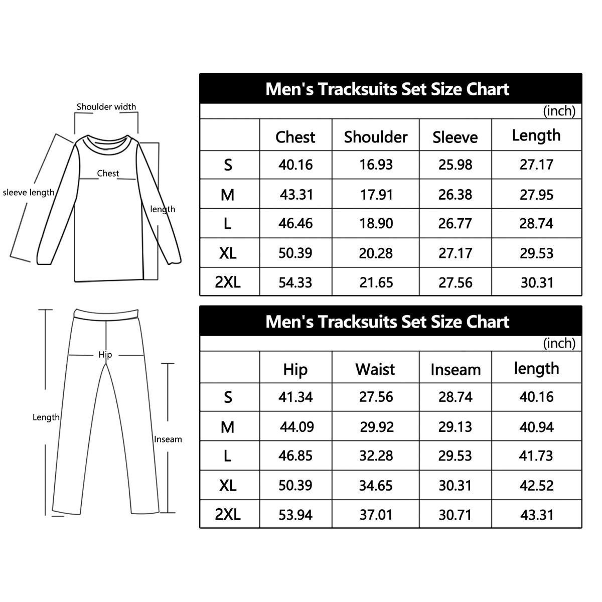 Men's Casual Athletic Tracksuit Long Sleeve Sweatsuit Set Full Zip Running Jacket and Pants 2 Piece Outfits Clothing Fabric Menswear Zipper Outdoor Pockets Formal Gamis Men's Casual Athletic Tracksuit Long Sleeve Sweatsuit Set Full Zip Running Jacket and Pants 2 Piece Outfits Clothing Fabric Menswear Zipper Outdoor Pockets Formal Gamis