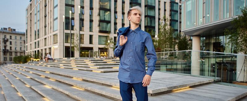 HOBIBEAR wide-headed shoes spring and autumn men's shoes outdoor casual sports shoes breathable fabric upper lightweight soft-soled walking shoes