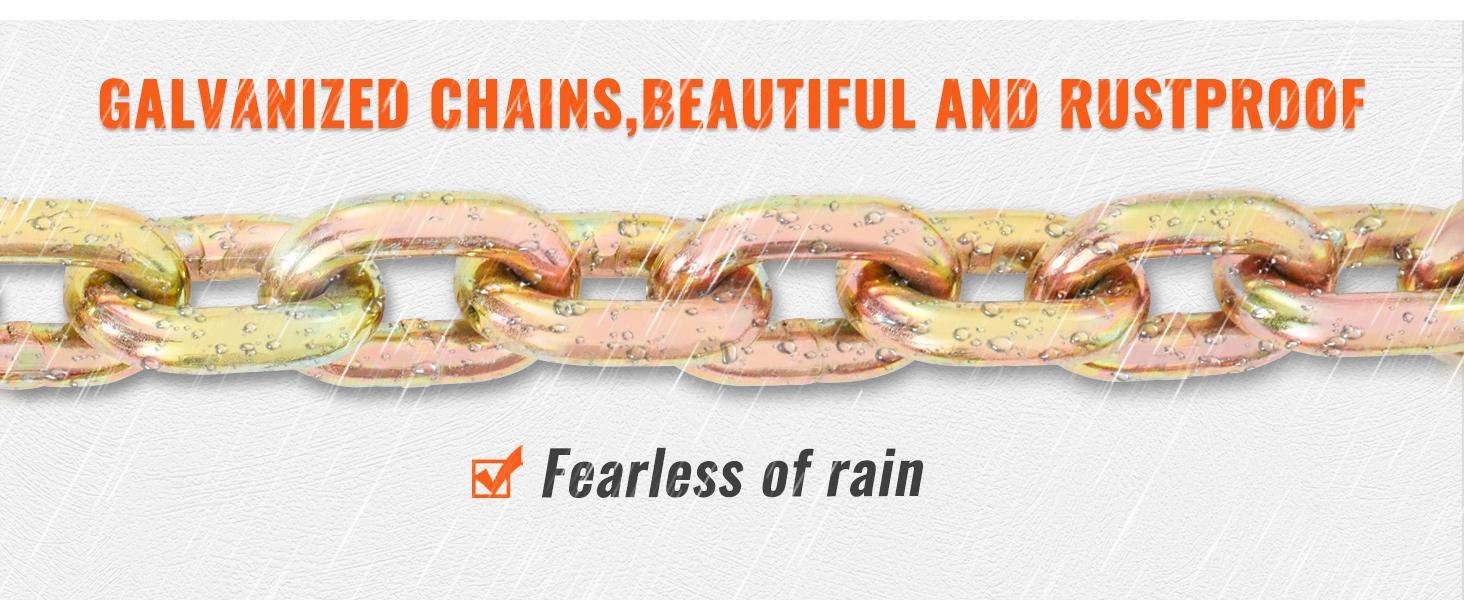 VEVOR V-Chain Bridle, TikTokShopBlackFriday, 9620 lbs Working Load Limit, 5/16'' x 3' G80 Tow Chain with RTJ Cluster Hooks, DOT Certified, Galvanized Coating Manganese Steel & D-Shackle, for Lifting & Moving Activities VEVOR Super Brand Day VEVOR V-Chain Bridle, TikTokShopBlackFriday, 9620 lbs Working Load Limit, 5/16'' x 3' G80 Tow Chain with RTJ Cluster Hooks, DOT Certified, Galvanized Coating Manganese Steel & D-Shackle, for Lifting & Moving Activities VEVOR Super Brand Day