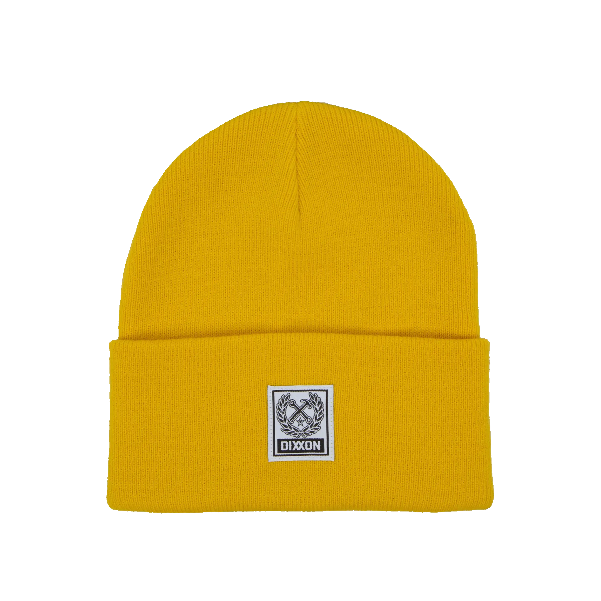 Ribbed Beanie - Mustard
