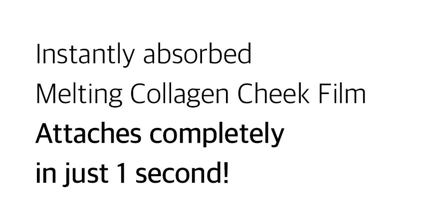 [mixsoon Official Shop] Melting Collagen Cheek Film 5 pairs (10ea) - Smooth & Firm Collagen Cheek Film, Korean Skincare for Glass Skin