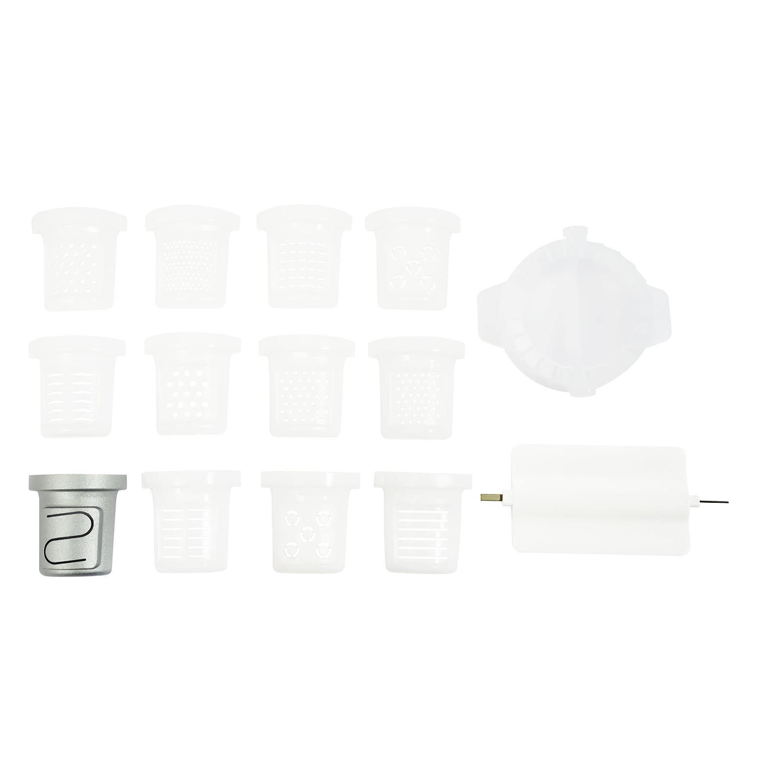 110V 260W Electric Pasta Maker 13 Molds Green Modern 3min Fast Output LED Display for Home Kitchen Restaurant Noodle Shop Dishwasher Safe Kitchen Gadgets 110V 260W Electric Pasta Maker 13 Molds Green Modern 3min Fast Output LED Display for Home Kitchen Restaurant Noodle Shop Dishwasher Safe Kitchen Gadgets