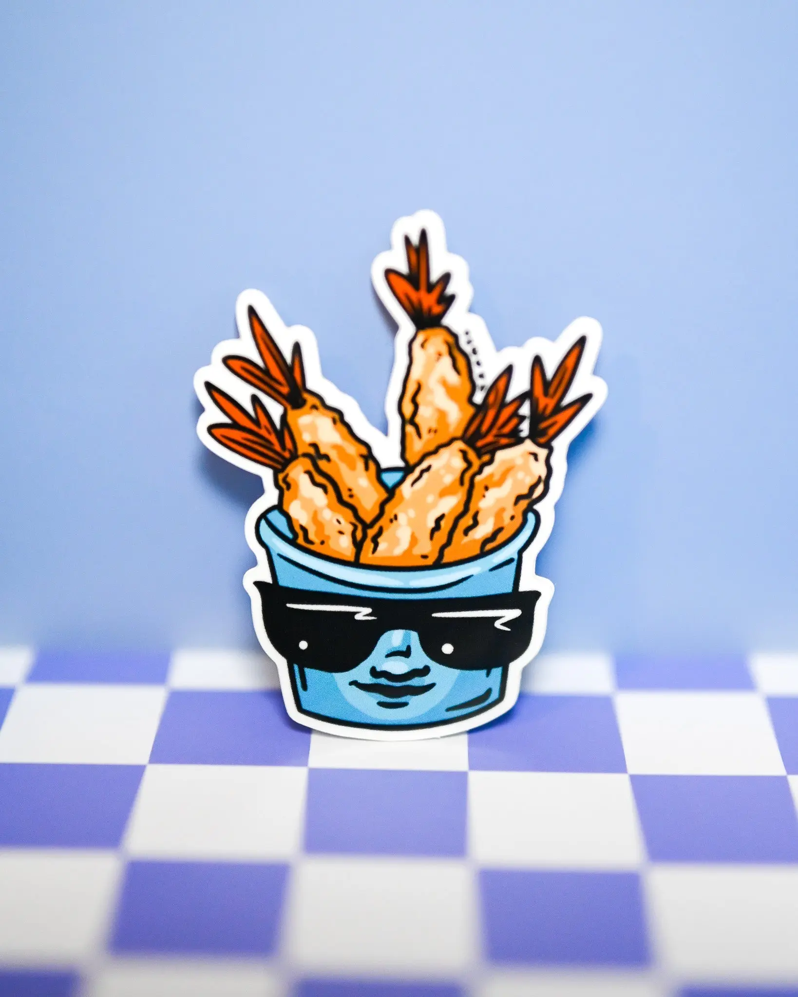 Shrimp Tempura Vinyl Sticker