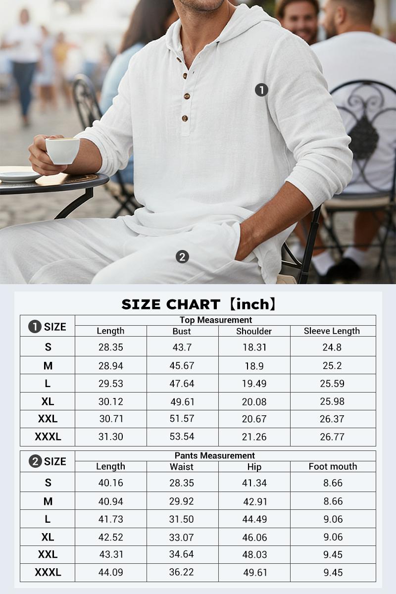 Men's Hoodie & Jogger Set Casual Loungewear 2-Piece Set #mensfashion #hoodieset #loungewear #streetwear #falloutfits #gymwear #fyp