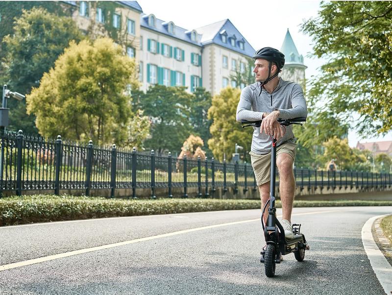 【New Year Sale】 Off Road Powerful Electric Scooter, 10' Pneumatic Tires, LED Screen Design, Double Suspension, APP Control, Adult Commuting Electric Scooter