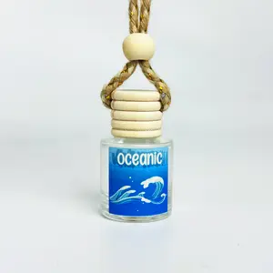 Car Air Fresheners Hanging Scent Oil Diffuser,EXOVAN 8ML Nature Frangrance Friut Juciy Perfume Last Long Time With Three Scents For Car & Live Gifts