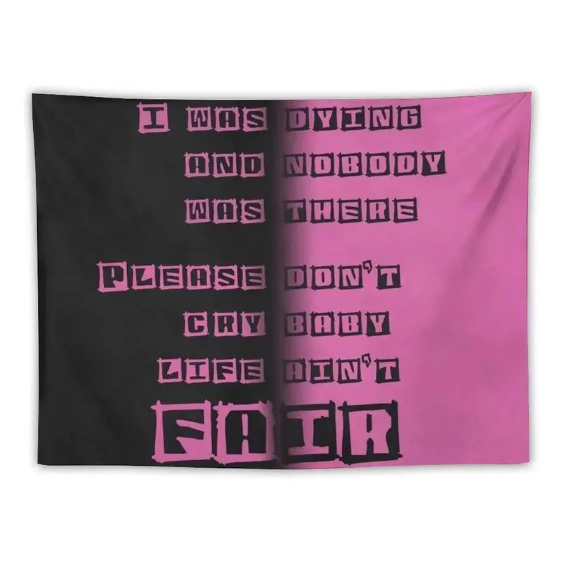 Tapestry Decor Lil Peep Quotes Tapestry Aesthetic Room Decors Decor For Room Hanging Wall Decoration Aesthetic Tapestry Cotton Decorative