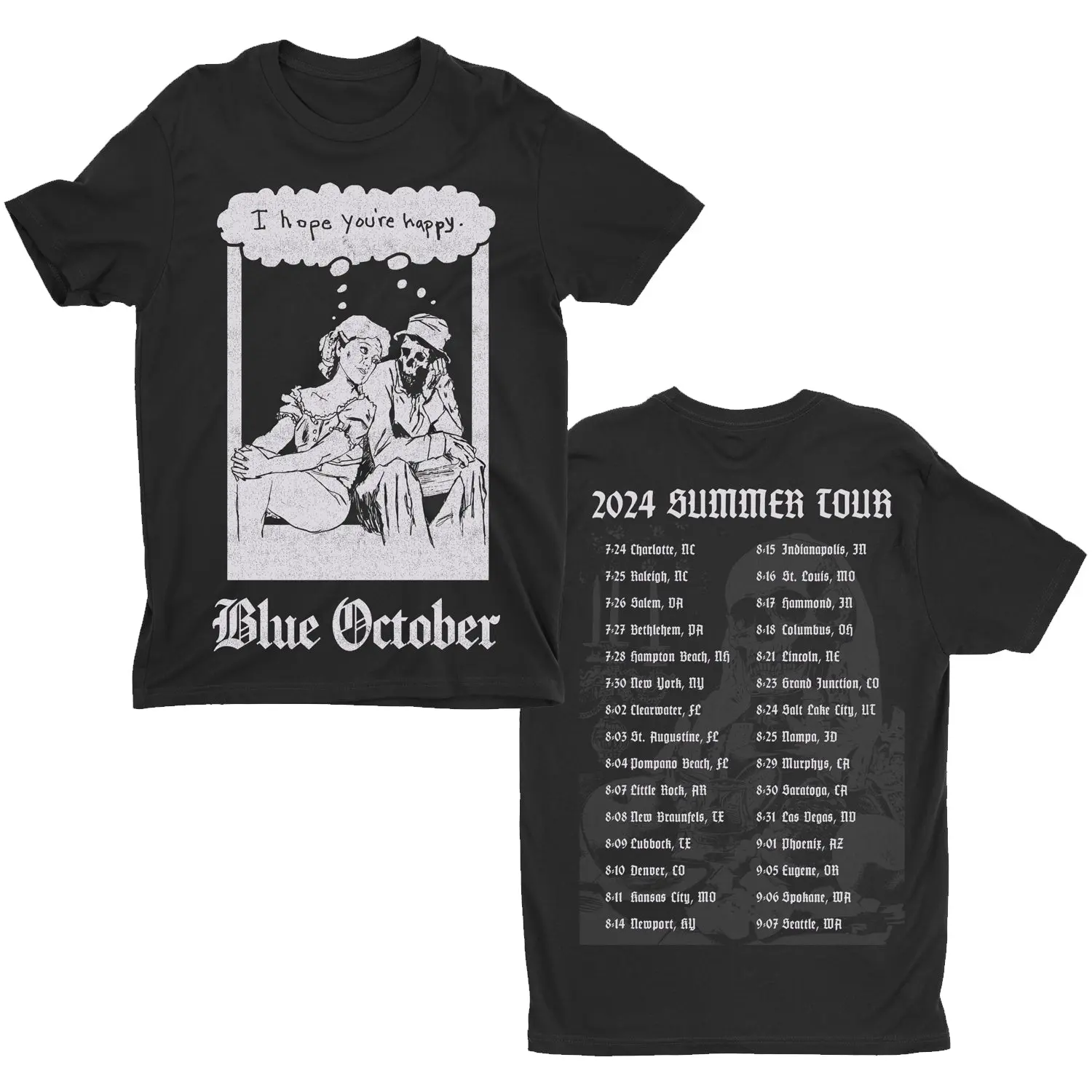 Blue October - Summer 2024 Tour Tee