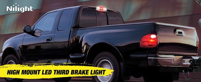 Nilight Third Brake Light Tail High Mount 3rd Stop Cargo Reverse Lights Smoked Lens Compatible with Ford F150 1997 1998 1999 2000 2001 2002 2003 F-150 Heritage 2004 Pickup Truck Rear Cab Lamp Led Backlights Nilight Third Brake Light Tail High Mount 3rd Stop Cargo Reverse Lights Smoked Lens Compatible with Ford F150 1997 1998 1999 2000 2001 2002 2003 F-150 Heritage 2004 Pickup Truck Rear Cab Lamp Led Backlights