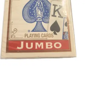 Standard size jumbo face cards