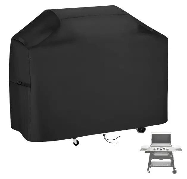 72"W x 26"D x 51"H Outdoor BBQ Grill Cover, Oxford PVC Material, Waterproof Dustproof Weather-Resistant UV Windproof Universal Cover for Most Gas Grills, Dustproof Cover, Courtyards