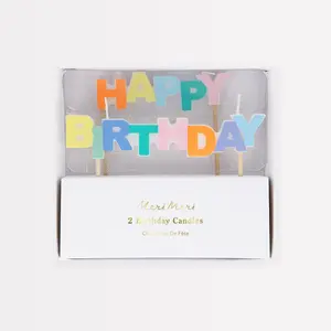 Happy Birthday Candles (x 2)