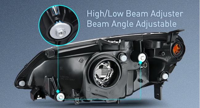 Nilight Headlight Assembly Compatible with 2001 2002 2003 Honda Civic Headlamps Replacement Chrome Housing Amber Reflector Upgraded Clear Lens Driver and Passenger Side Nilight Headlight Assembly Compatible with 2001 2002 2003 Honda Civic Headlamps Replacement Chrome Housing Amber Reflector Upgraded Clear Lens Driver and Passenger Side