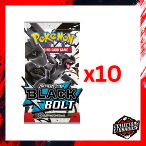 Black Bolt Booster Pack x10 (Pokemon TCG)