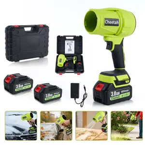 Cheetah Turbo Jet Cordless Leaf Blower – 21V MAX Power for Lawn, Car Drying & Patio Cleanup