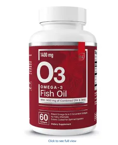 Essential Elements Omega-3 Fish Oil Supplement with EPA & DHA | Fatty Acids for Immune, Heart & Cognitive Support | 60 Softgels