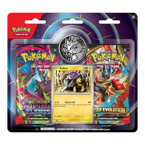 Pokémon TCG: 2 Pack Blister (Raikou) 3 Tab