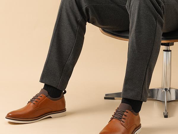 Bruno Marc Men's Lace-Up Comfortable Fashion Dress Shoes