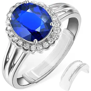 Ring Sizer Adjuster for Loose Rings, 8 Pack 8 Sizes, Ring Size Adjuster, Invisible Ring Guards for Women and Men, Ring Resizer with Polishing Cloth