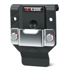 KUNN Tape Measure Holder for Belt Universal Clip Fits Extra Wide 2.7" Belts Low Profile Holster for Construction and DIY