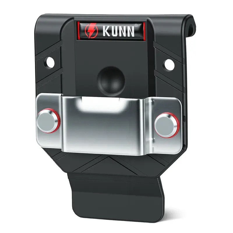 KUNN Tape Measure Holder for Belt Universal Clip Fits Extra Wide 2.7" Belts Low Profile Holster for Construction and DIY