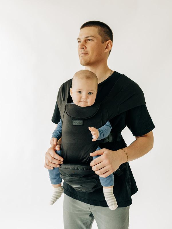Tushbaby Hip Seat Hands-Free Attachment- Baby and Toddler Carrier Up to 36 Months or 45 Pounds