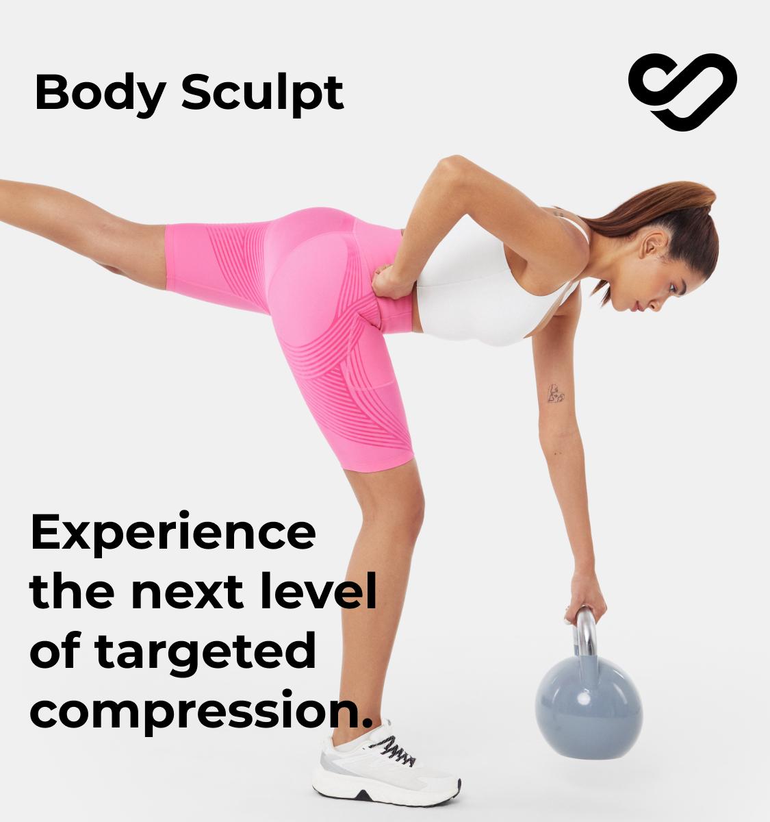 Fanka Body Sculpt Side Pocket 9" Biker Shorts (Reversible Wear)