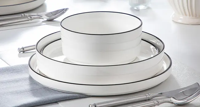 MALACASA LEAH Porcelain Dinnerware Set