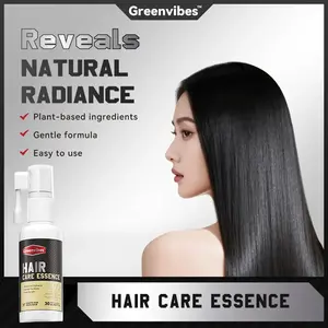 Greenvibes 3 Hair Care Essence Containing Ingredients such as Butylene Glycol, Glycerin, and Polyaminoglycoside Condensates Enhance Strength and Vitality