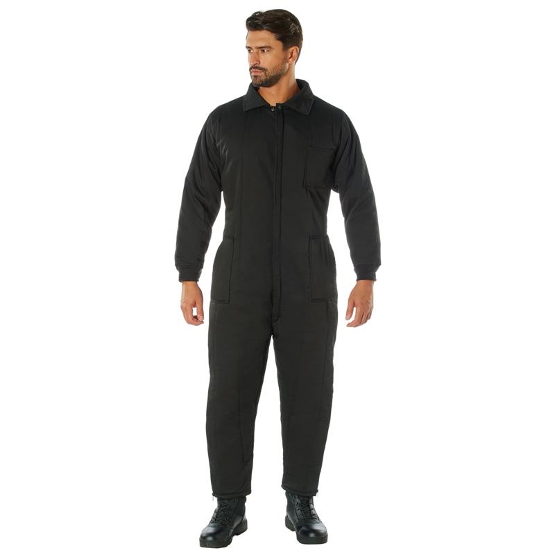 ROHTCO Men's Insulated Coveralls - Lightweight and Durable Workwear with Multiple Pockets - Clothing, Menswear