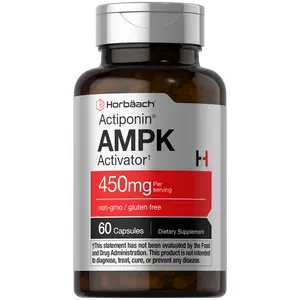Horbäach AMPK Metabolic Activator 450 mg | 60 Capsules | Non-GMO, Gluten Free