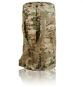 2-in-1 Extra Large 120L Duffel Bag Backpack - Durable & Waterproof Tactical Duffle Bag for Travel - Heavy Duty Military Bag for Outdoor, Hiking, Hunting & Tactical Use