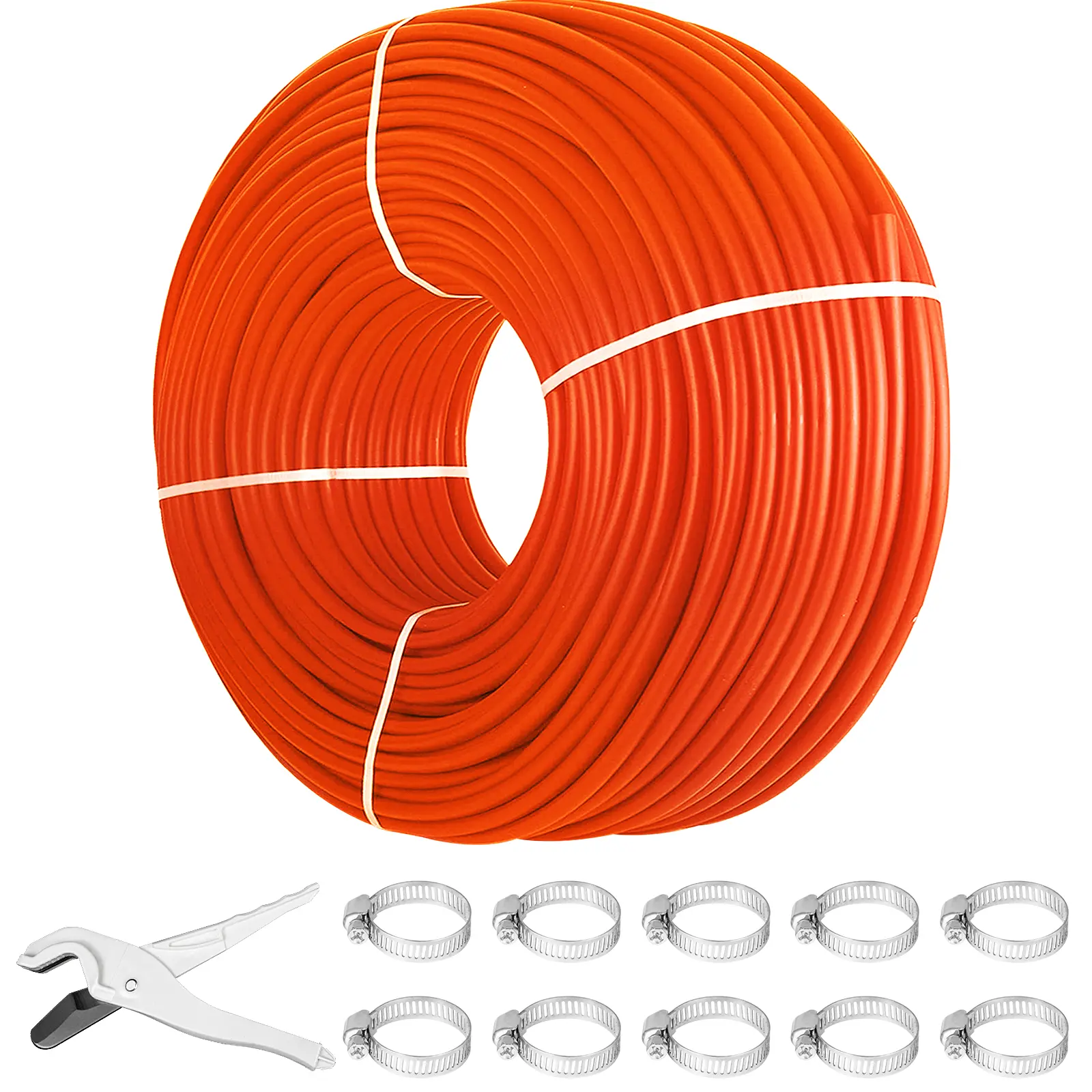 1000Ft 1/2" PEX Tubing with Oxygen Barrier - Radiant Floor Heating, Plumbing, Cold & Hot Water Pipe