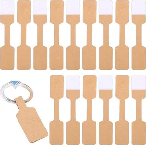 500Pcs Blank Jewelry Price Tags Stickers Easy Peel Off, Self Adhesive Price Tag Labels Blank Label Sticker Small Label Stickers Bracelet Tag Pricing Sticker Jewelry Tags for Ring, Crafts MOZEAT LENS