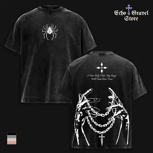 Kurapika Chain of Judgment Vintage Acid Washed Tee – Hunter x Hunter Anime Graphic T-Shirt, Kurta Clan Scarlet Eyes Phantom Troupe Manga Artwork Oversized Streetwear Shirt Unisex Fan Gift Gym Merch Apparel