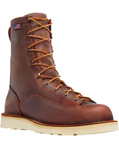 Danner Men's Bull Run 8" Work Boot Plain Toe - 15556
