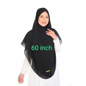 Slip on Instant Chiffon Khimar